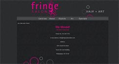 Desktop Screenshot of fringesalononline.com